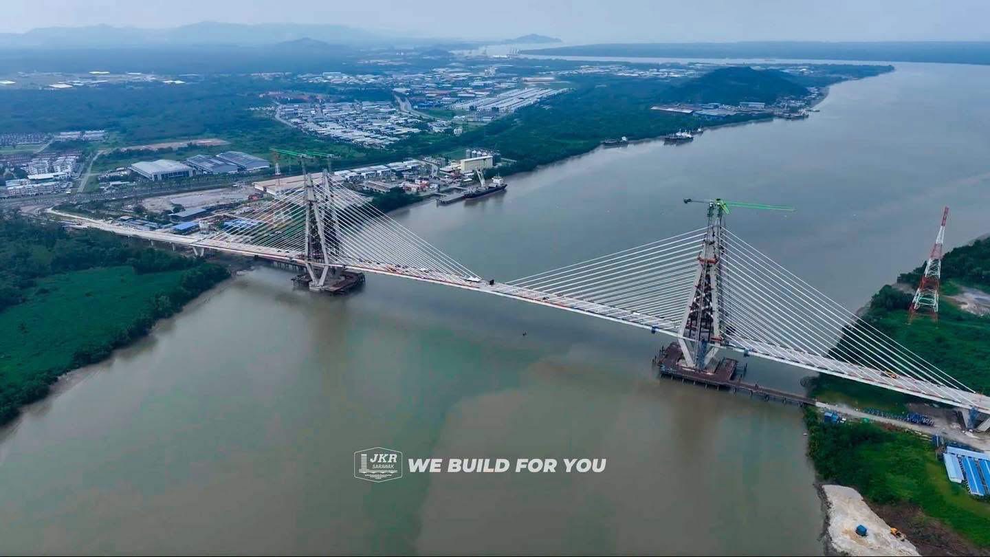 JAMBATAN SEJINGKAT PERKUKUH KESALINGHUBUNGAN KUCHING-SAMARAHAN