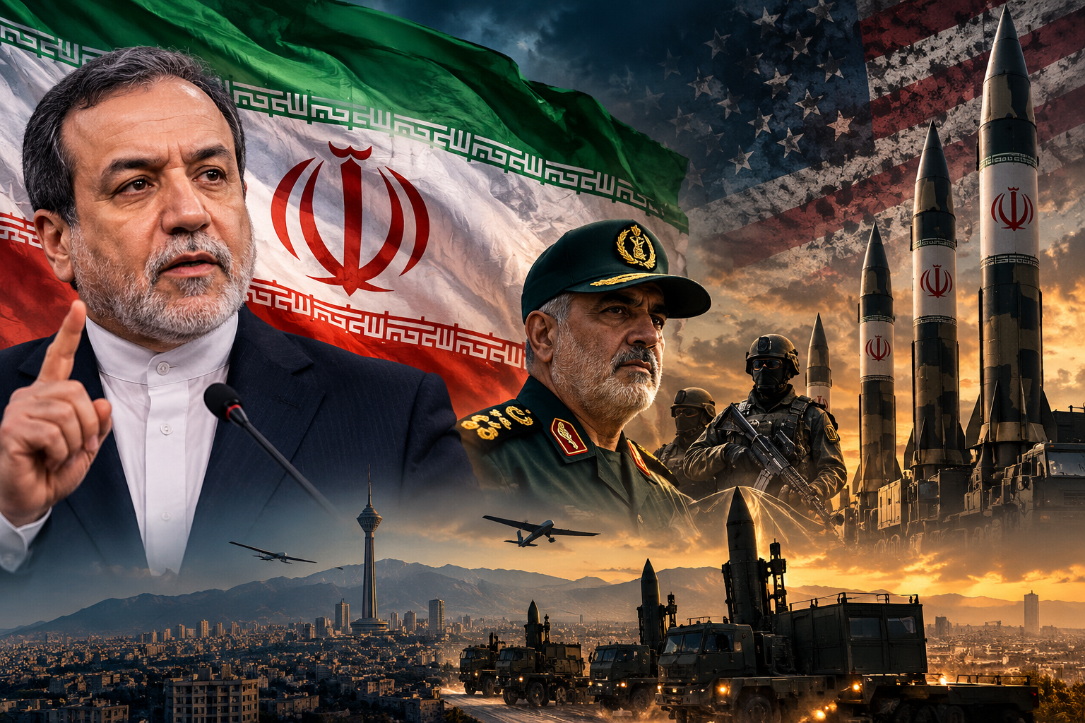 IRAN TEGAS TIDAK GENTAR, AMARAN BALASAN KERAS JIKA DISERANG SEMULA