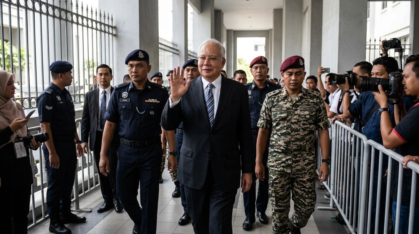 NAJIB RAZAK GAGAL GANTUNG HUKUMAN PENJARA 15 TAHUN DAN DENDA RM11.4 BILION BERSABIT KES 1MDB