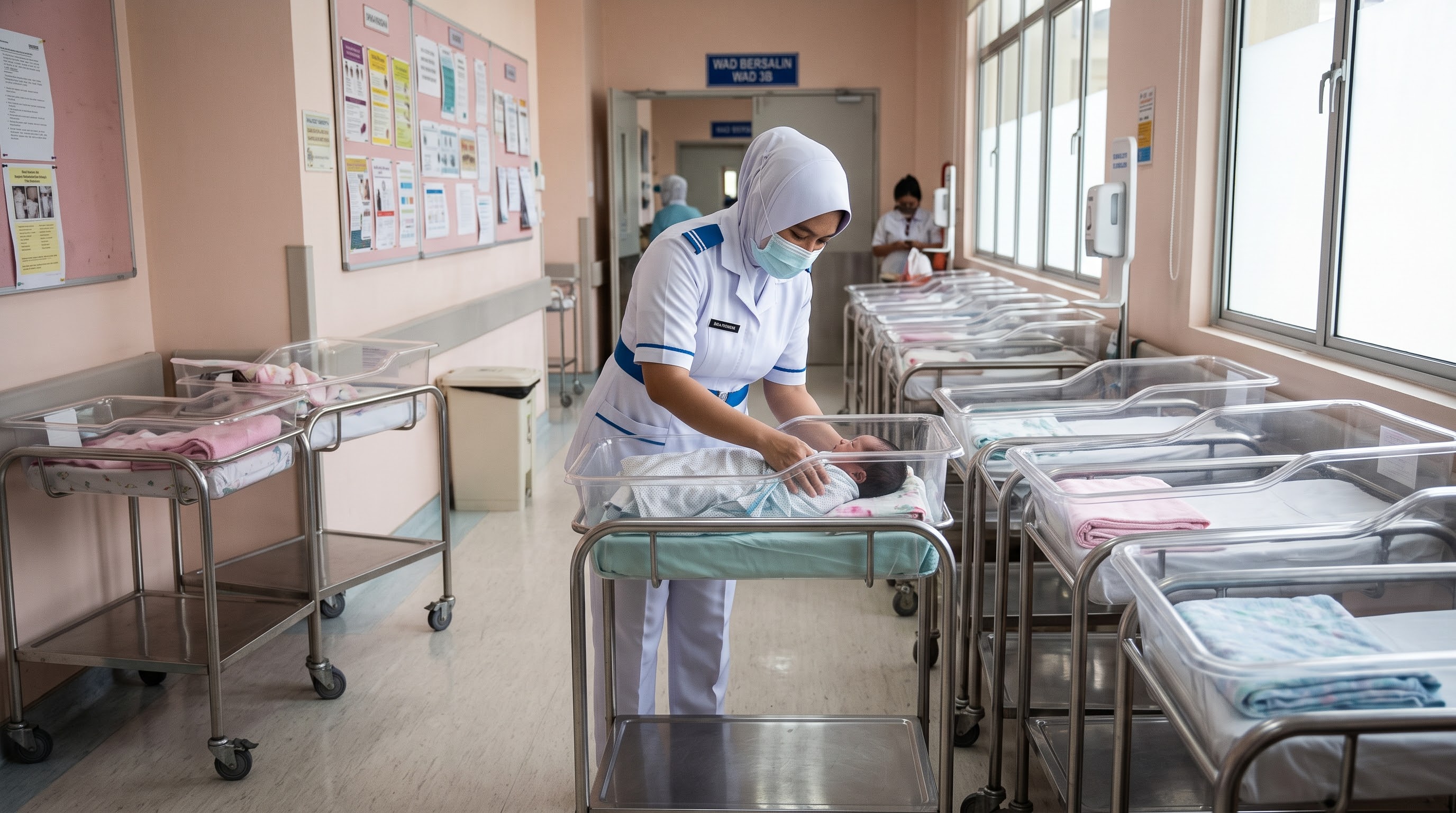 KELAHIRAN HIDUP DI MALAYSIA TURUN 4.5 PERATUS PADA 2025, KADAR KESUBURAN WANITA MEROSOT KEPADA 1.5 ANAK
