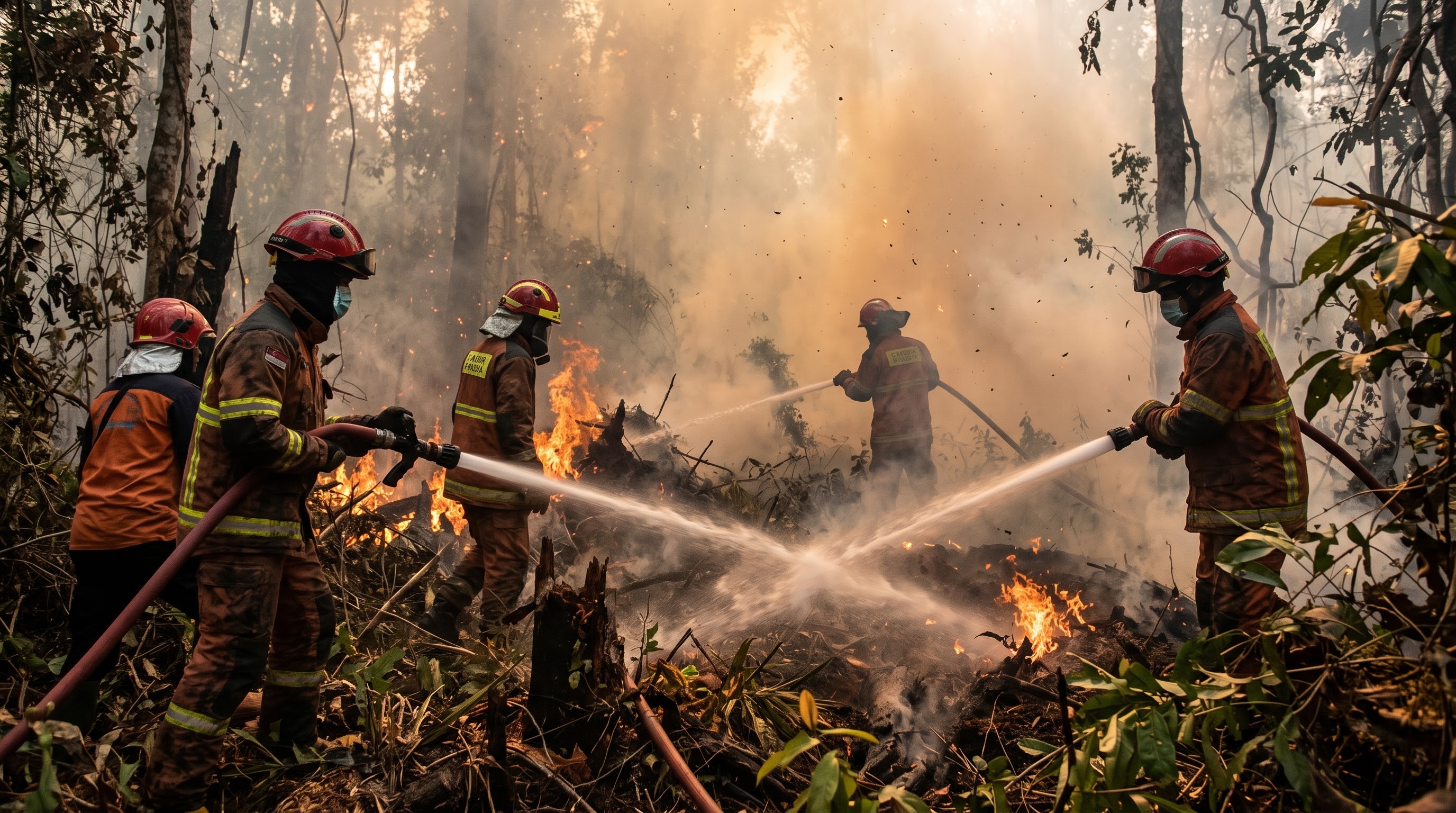 MALAYSIA SEDIA HULUR BANTUAN TANGANI KEBAKARAN HUTAN DI INDONESIA SUSULAN KELULUSAN PRESIDEN PRABOWO