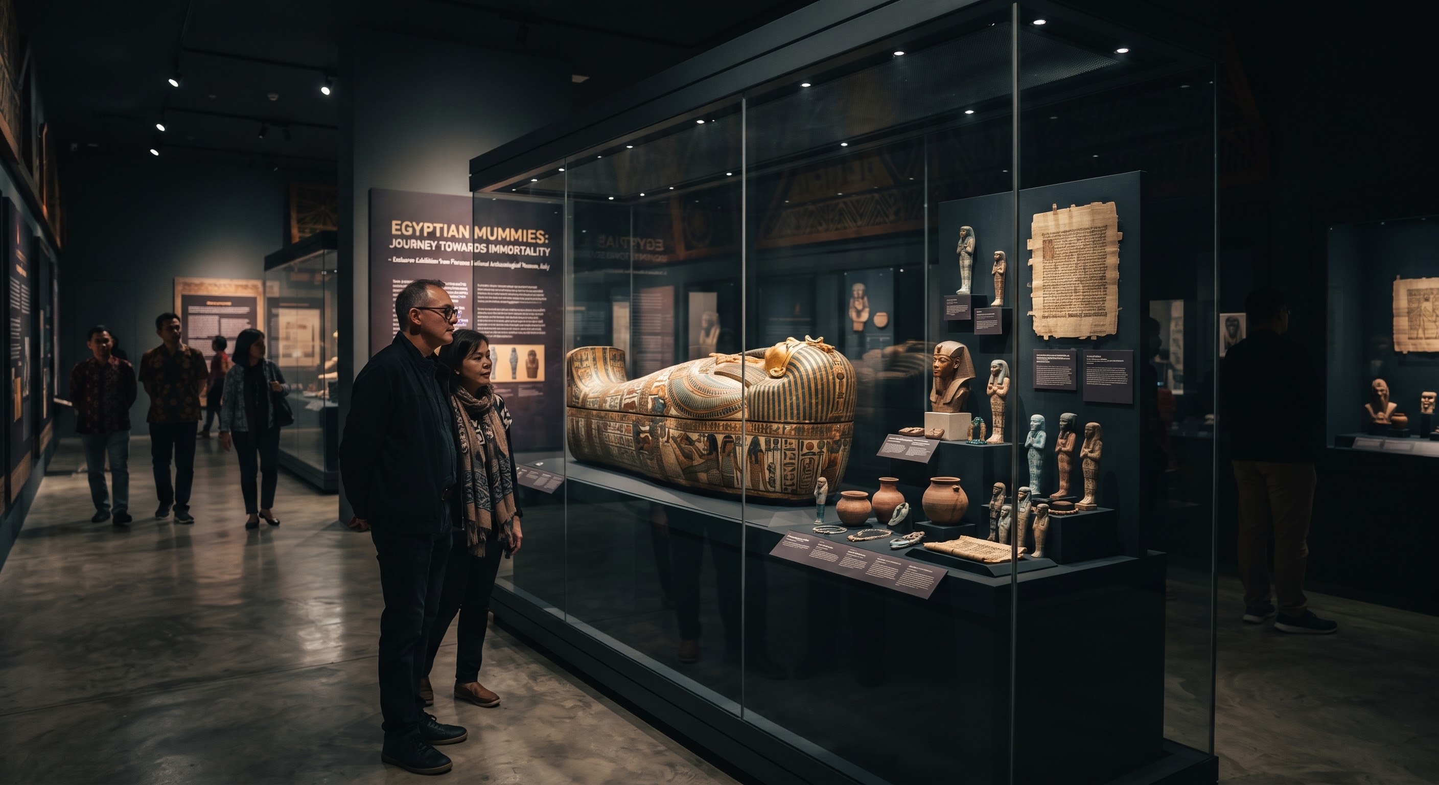 PAMERAN ANTARABANGSA MESIR PURBA BERMUDAI MUMIA 5,000 TAHUN BAKAL DIADA DI MUZIUM BUDAYA BORNEO PADA JULAI 2027